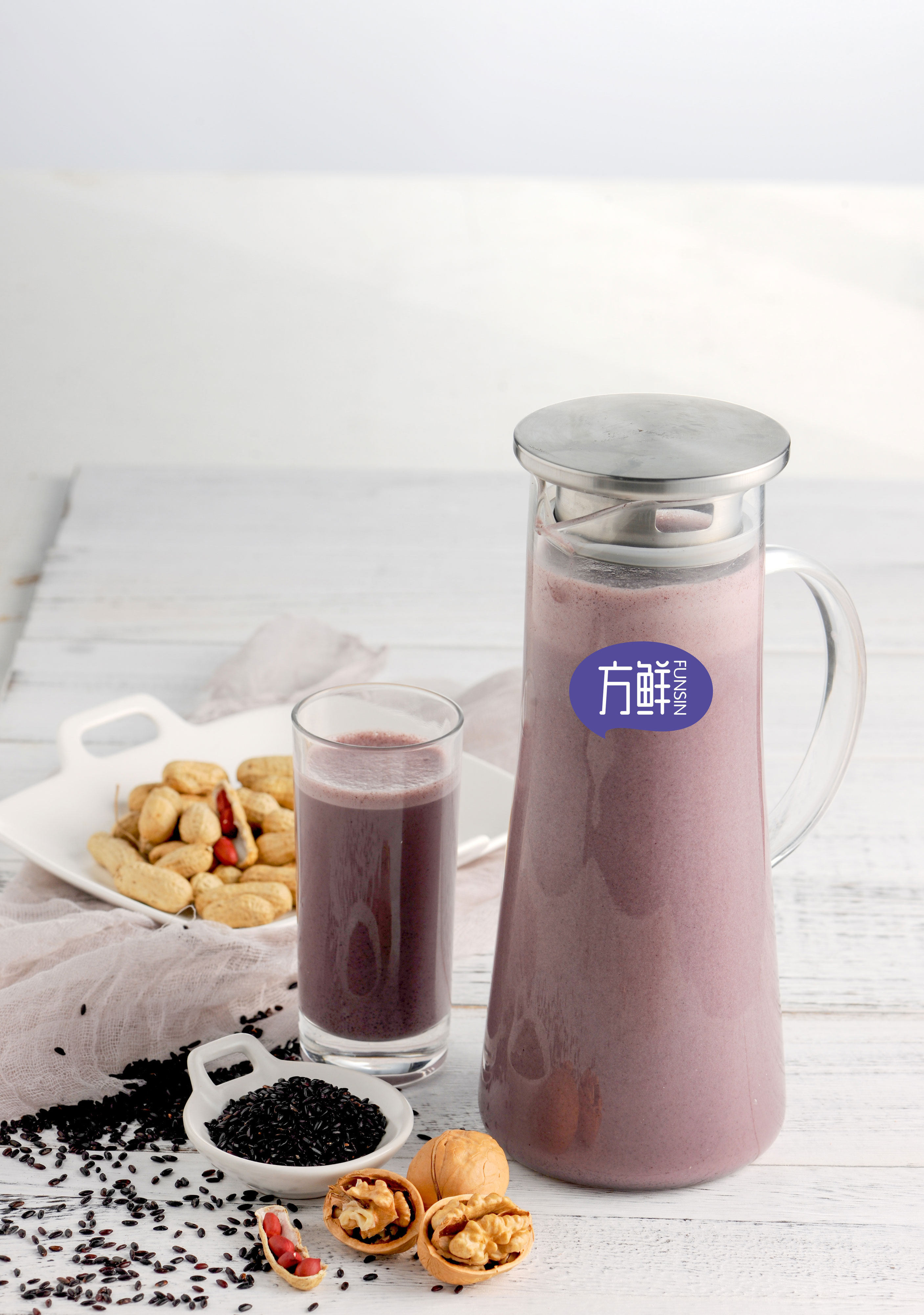 Fangxian Walnut & Black Rice Drink